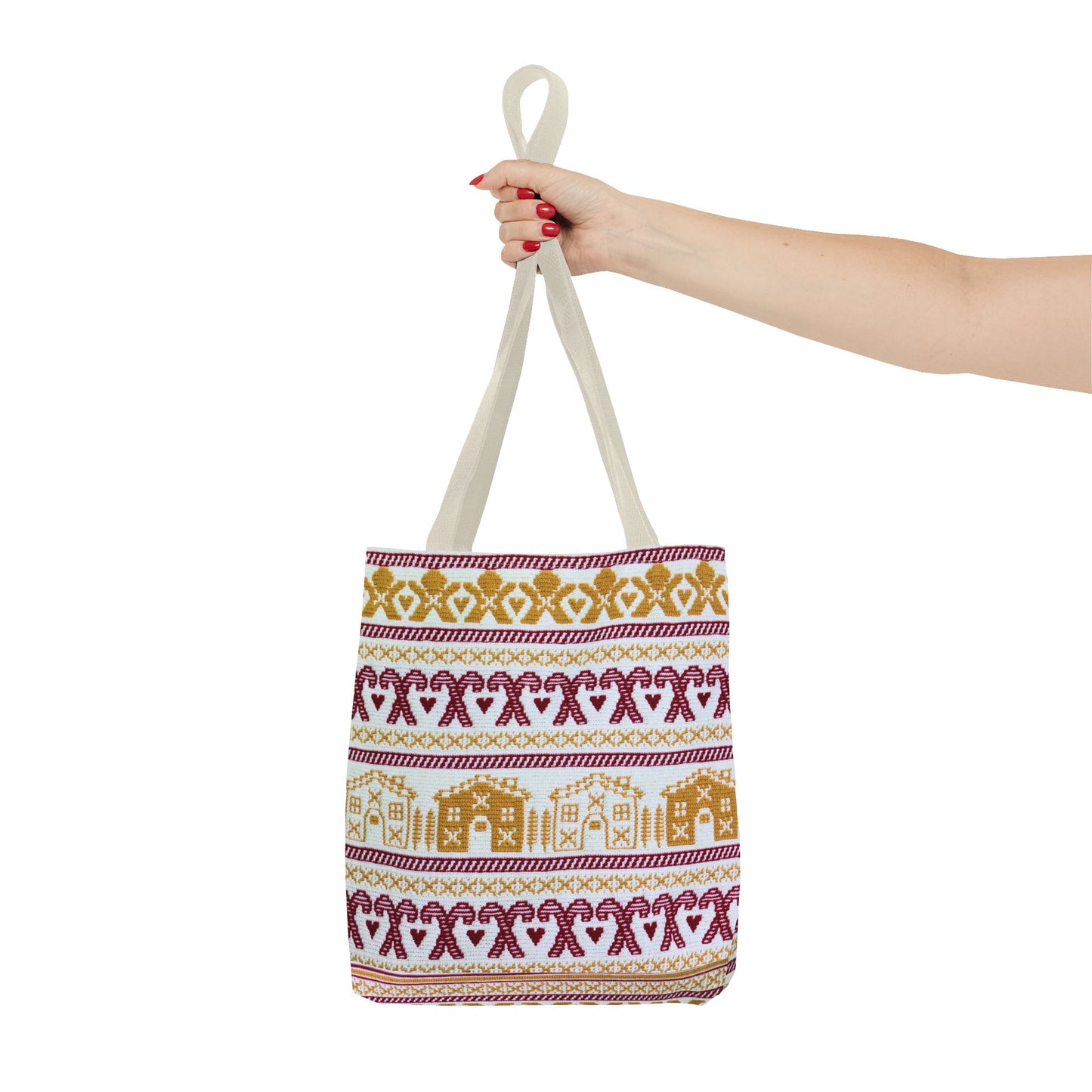 Crochet Project Bag - Stylish Tote, Knitter's Project Bag, Eco-Friendly Shopper, Perfect Gift for Her