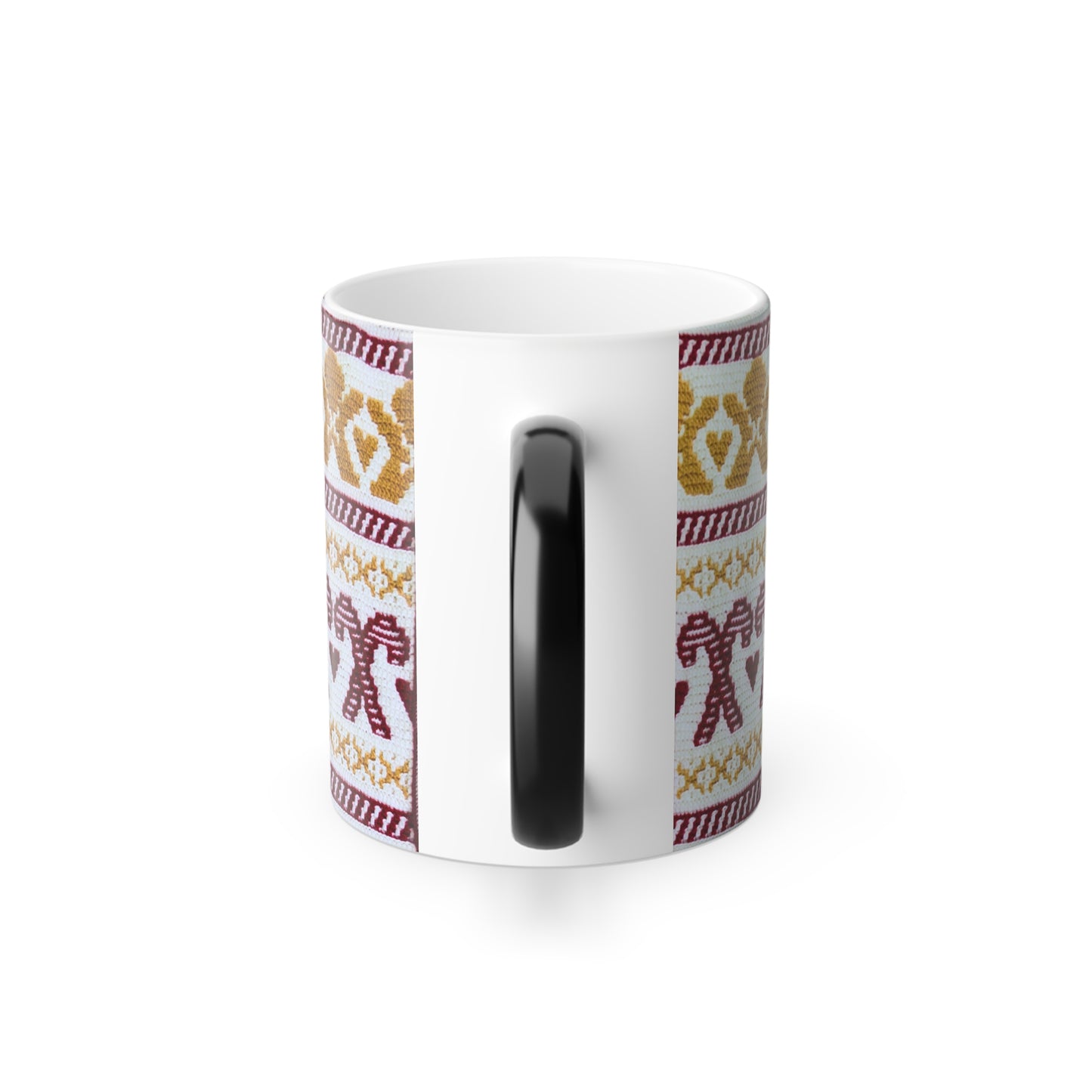 Festive Color Morphing Mug, Cozy Winter Beverage Mug, Holiday Gift, Christmas Coffee Cup, Hot Cocoa Cup, Unique Present Ideas, Coffee Lovers