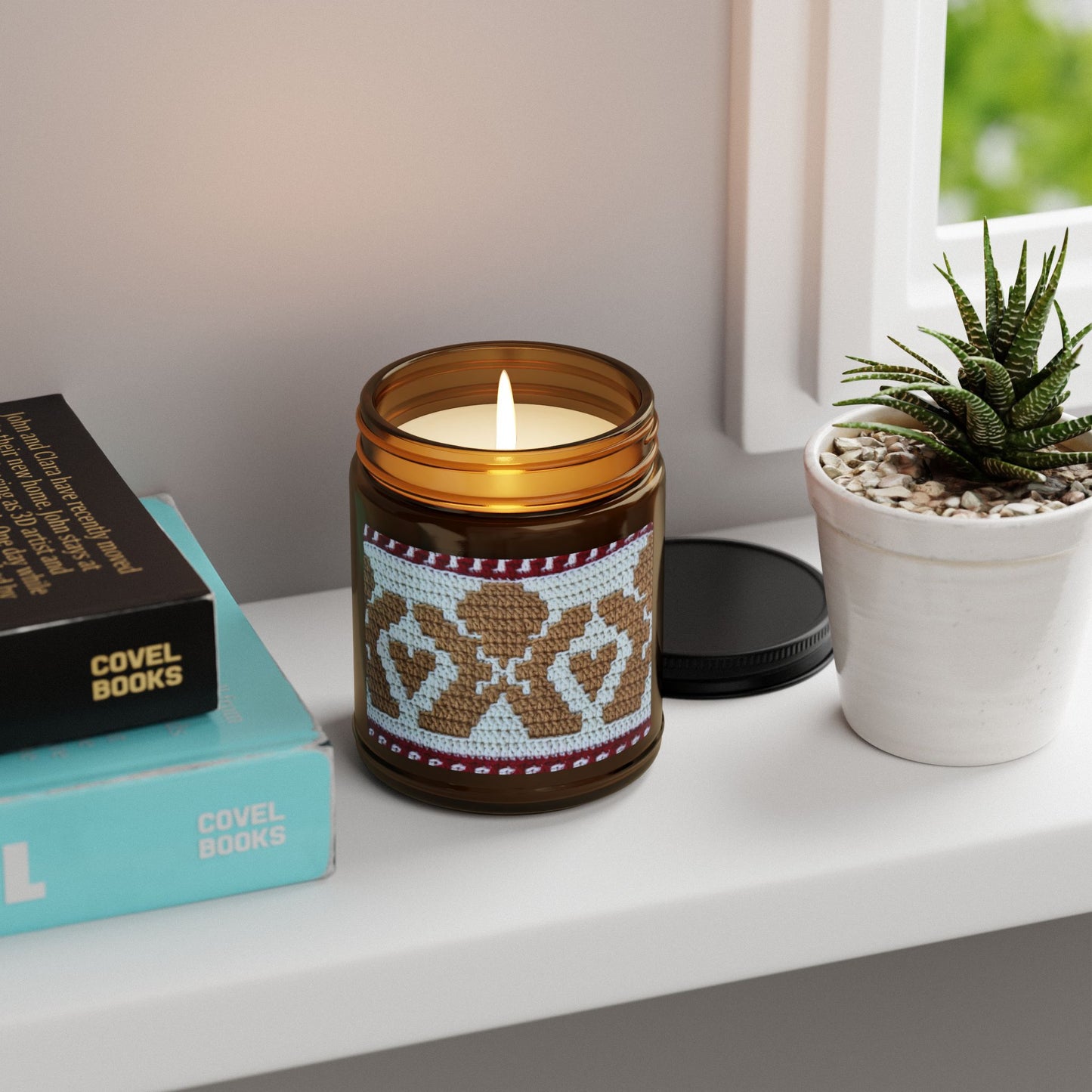 Holiday Candle, Cozy Artisan Soy Candle, Christmas Relaxation Gift, Home Decor, Aromatherapy,