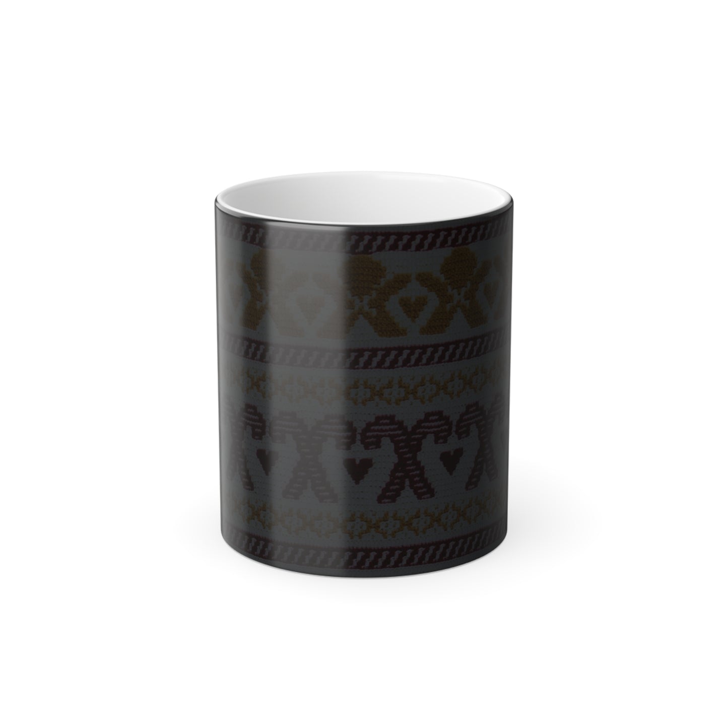 Festive Color Morphing Mug, Cozy Winter Beverage Mug, Holiday Gift, Christmas Coffee Cup, Hot Cocoa Cup, Unique Present Ideas, Coffee Lovers
