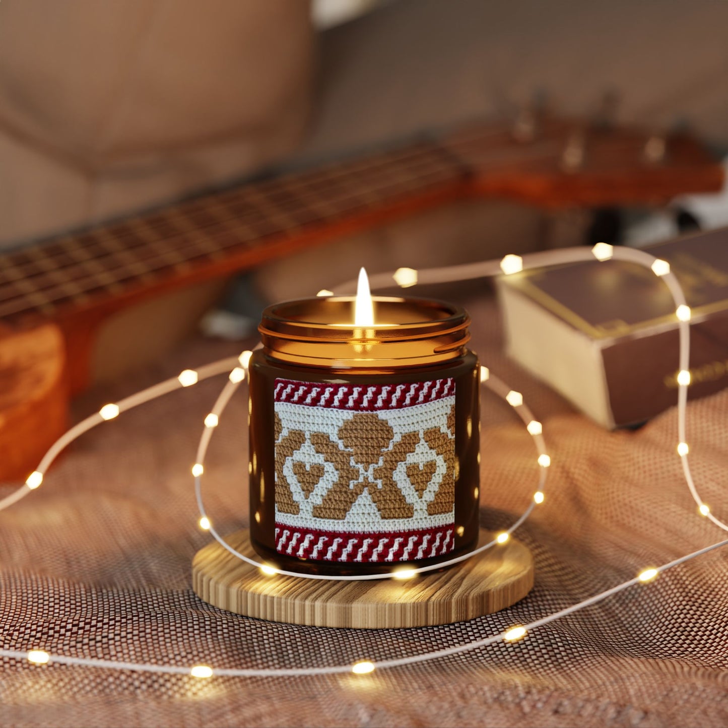 Holiday Candle, Cozy Artisan Soy Candle, Christmas Relaxation Gift, Home Decor, Aromatherapy,