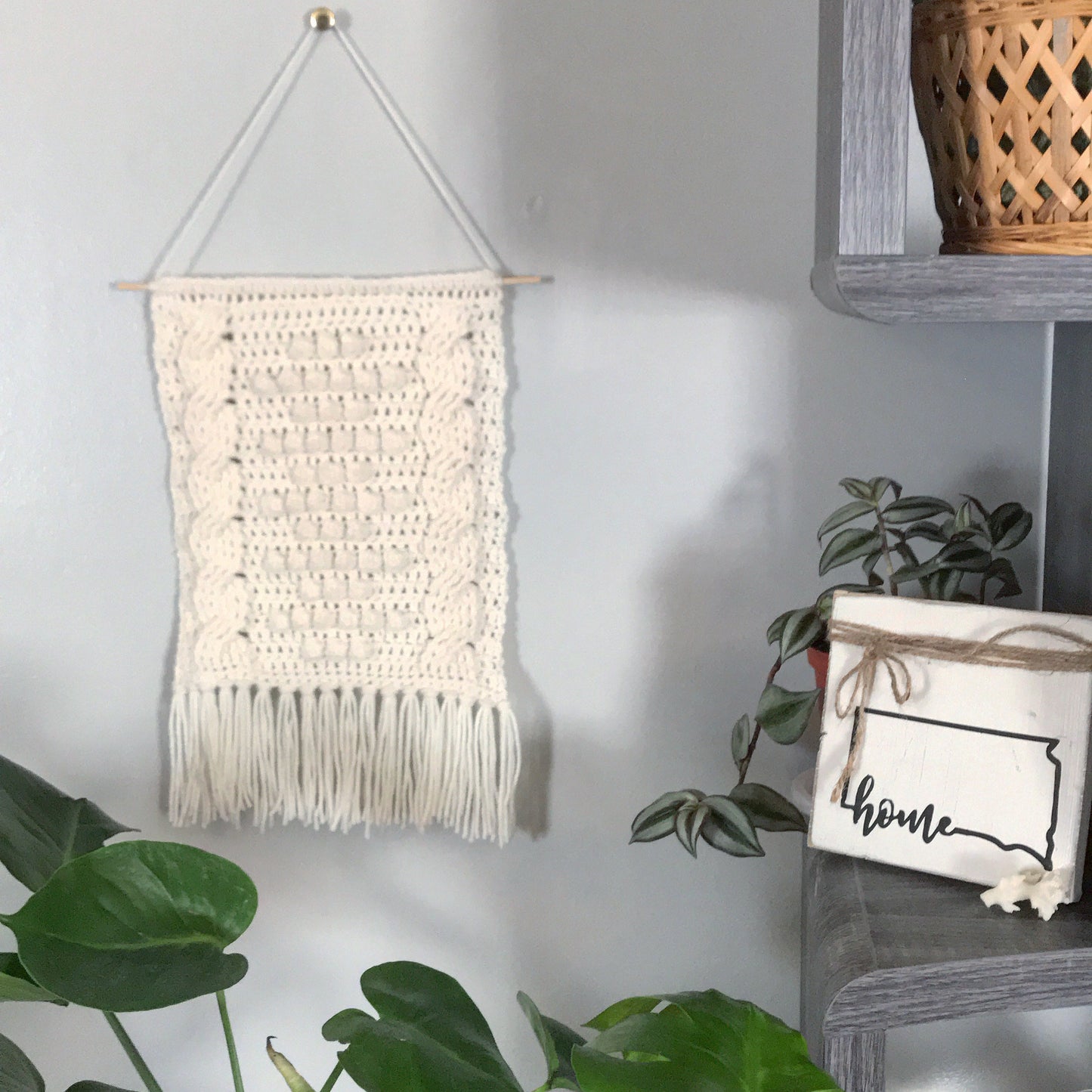 Crochet Pattern: Georgia Tapestry Wall Hanging