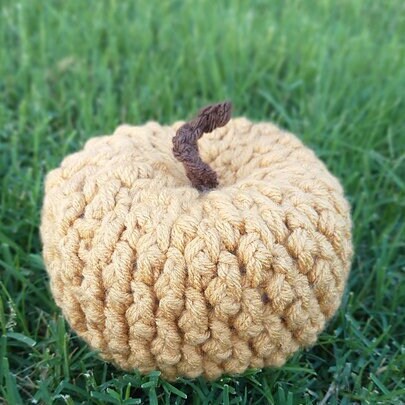 PDF Alpine Stitch Pumpkin Crochet Pattern. How to crochet Fall and Halloween decor tutorial