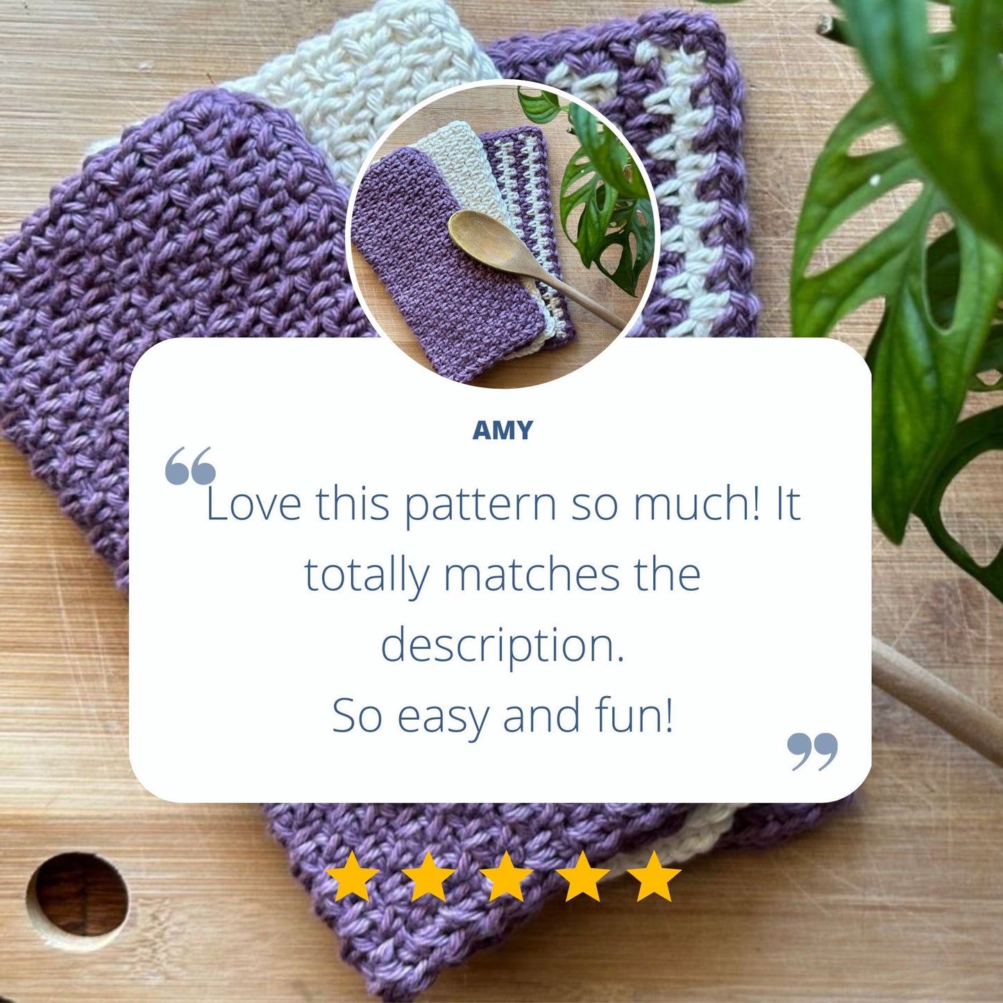 PDF Washcloth Crochet Pattern using Moss Stitch. Wash Cloth, Dust cloth, Dish Rag or Kitchen Wipe crochet pattern