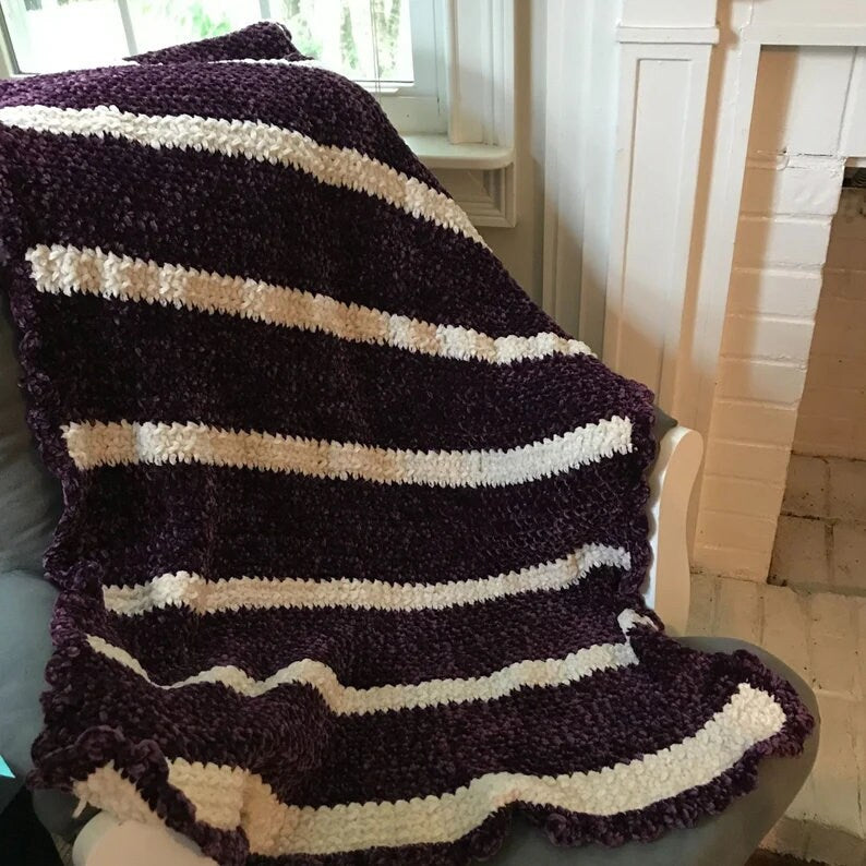 6 Blanket Bundle Crochet PATTERNS. Full set of Afghan crochet pattern for beginner to intermediate crocheters. Baby blankets and Throws.
