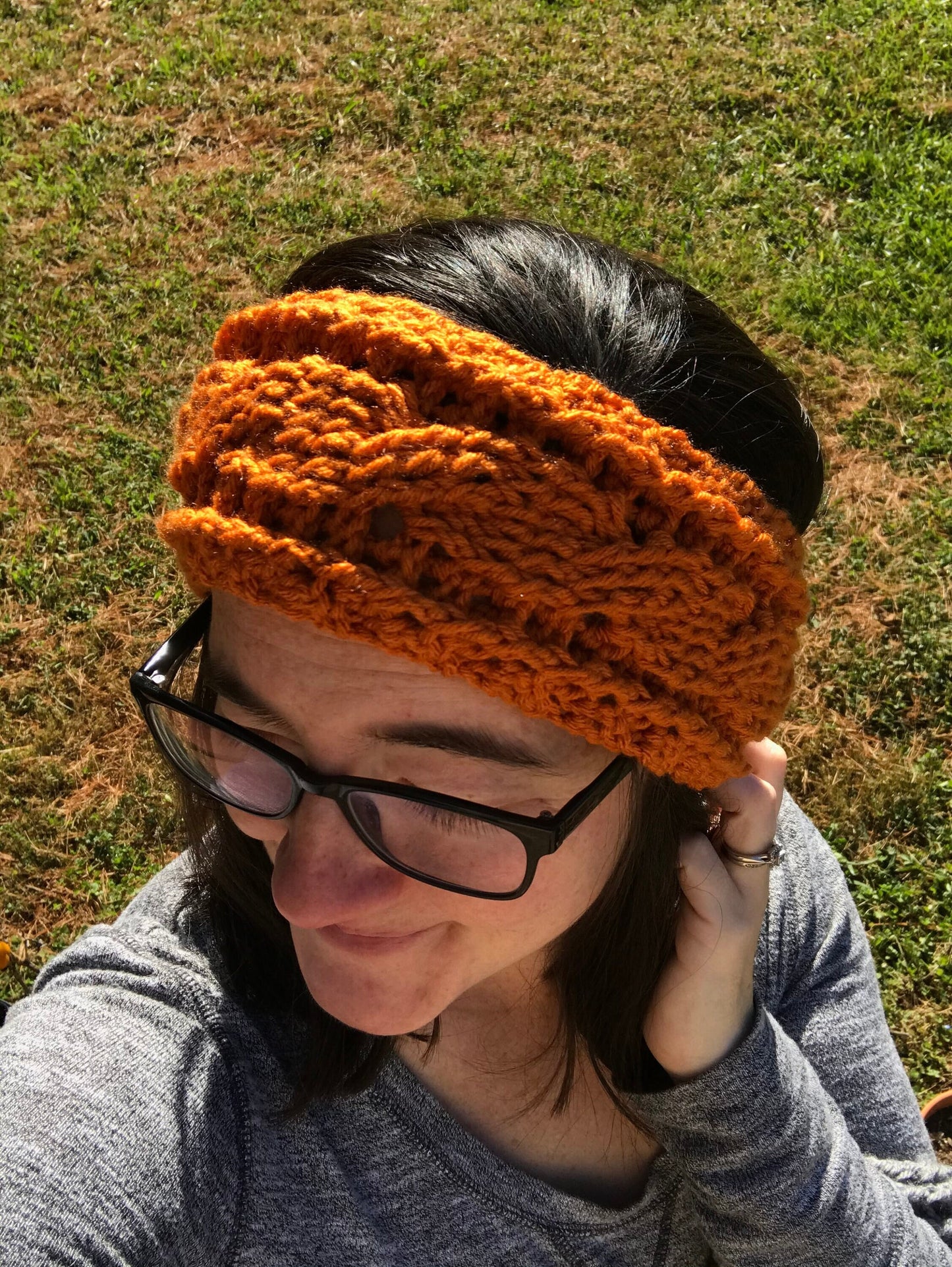 Crochet Pattern: Cozy Cabled Ear Warmer Headband | Knit Handmade Textured Hat