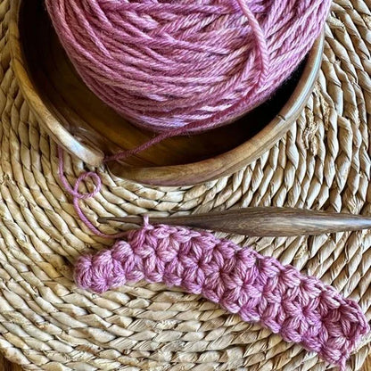 Desert Flower Pillow | Jasmine Stitch Crochet Pattern