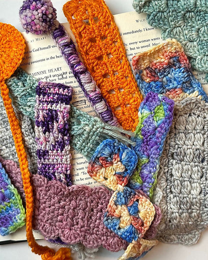 Cozy Cabled Bookmark | Scrap-Busting Crochet Bookmark Pattern