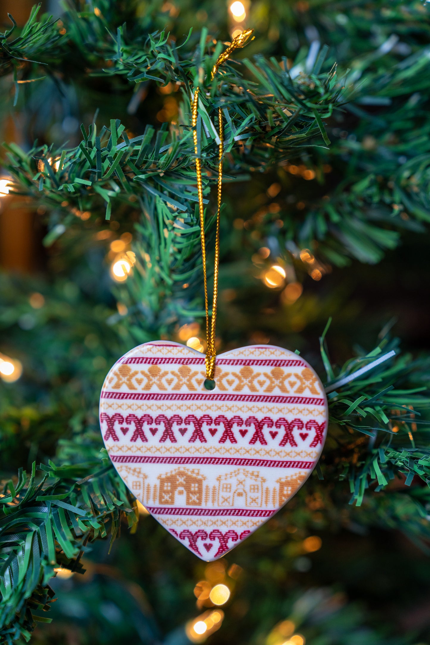 Gingerbread Ornaments, Holiday Decor, Crochet-style Christmas Decorations, Gift Giving, Stocking Stuffers, Christmas Tree Ornaments