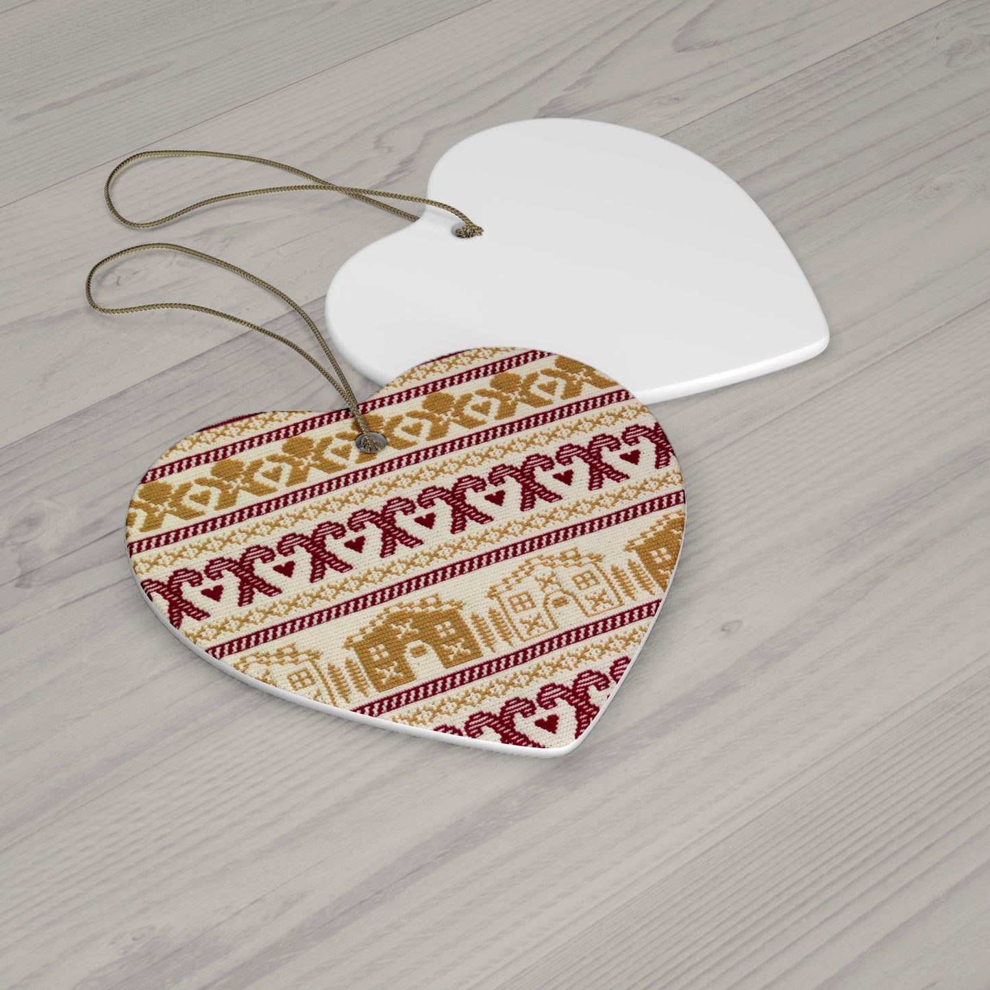 Gingerbread Ornaments, Holiday Decor, Crochet-style Christmas Decorations, Gift Giving, Stocking Stuffers, Christmas Tree Ornaments