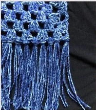 PDF Simple Granny Square Wall Hanging Crochet Pattern. Easy Tapestry crochet wall hanging pattern.