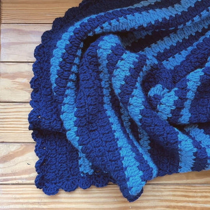 JJ’s Baby Blanket | Cluster Stitch Crochet Pattern