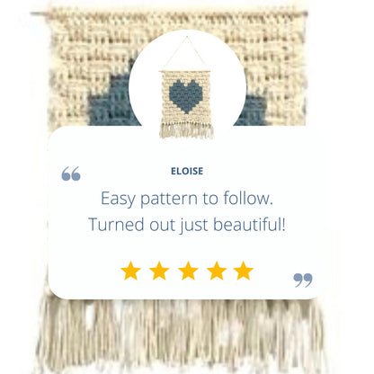 Simple Granny Square Wall Hanging | Easy Crochet Pattern