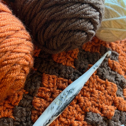 Autumn Leaf C2C Pillow | Corner-to-Corner Crochet Pattern