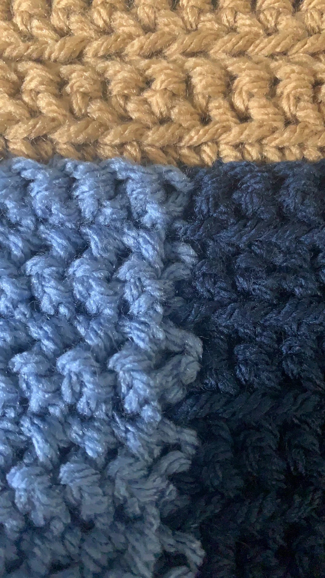 PDF Geometric Wall Hanging crochet PATTERN, Harlow Color Work Tapestry Wall Art.