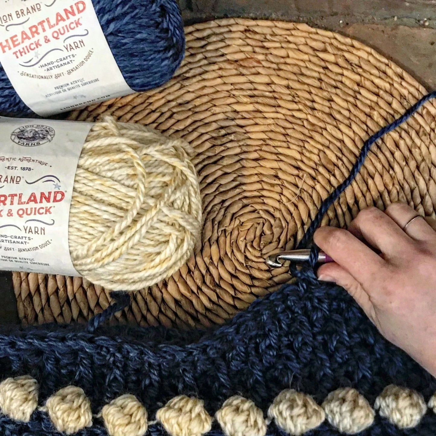 PDF Crochet Heirloom Blanket Pattern. Crochet Blanket Pattern for beginner, with bobble stitch. Easy Home Decor Afghan