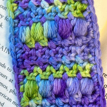 Spumoni Bookmark | Crochet Bookmark Pattern