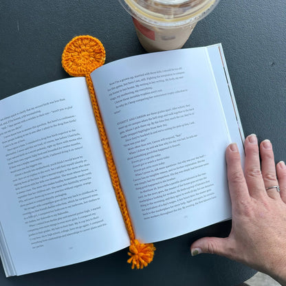 Granny Circle Bookmark | Scrap-Busting Crochet Bookmark Pattern