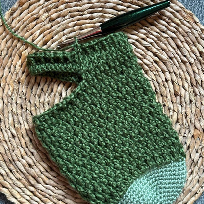Cozy Alpine Stocking | Crochet Christmas Stocking Pattern