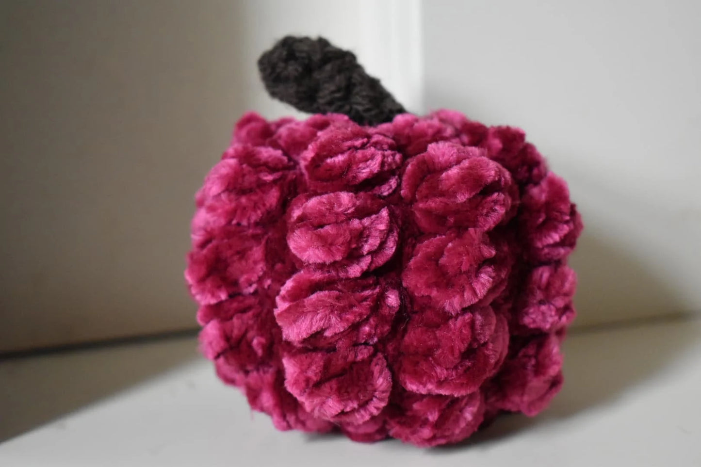 PDF Bobble Pumpkin Crochet Pattern. 2 sizes: Deluxe Halloween Plush Decor. Boho Pumpkin Knit Yarn for Thanksgiving Fall Decoration