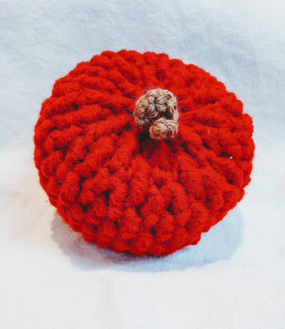 Cozy Alpine Pumpkin | Crochet Fall Decor Pattern