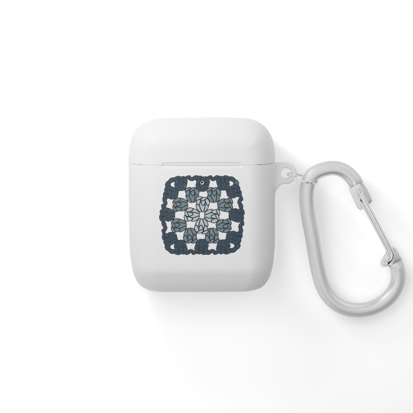 Granny Square AirPods Case Cover | Crochet-themed AirPod Pro Wireless Earbud Case, Trendy Gift for Crochet Lovers