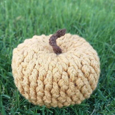 Cozy Alpine Pumpkin | Crochet Fall Decor Pattern