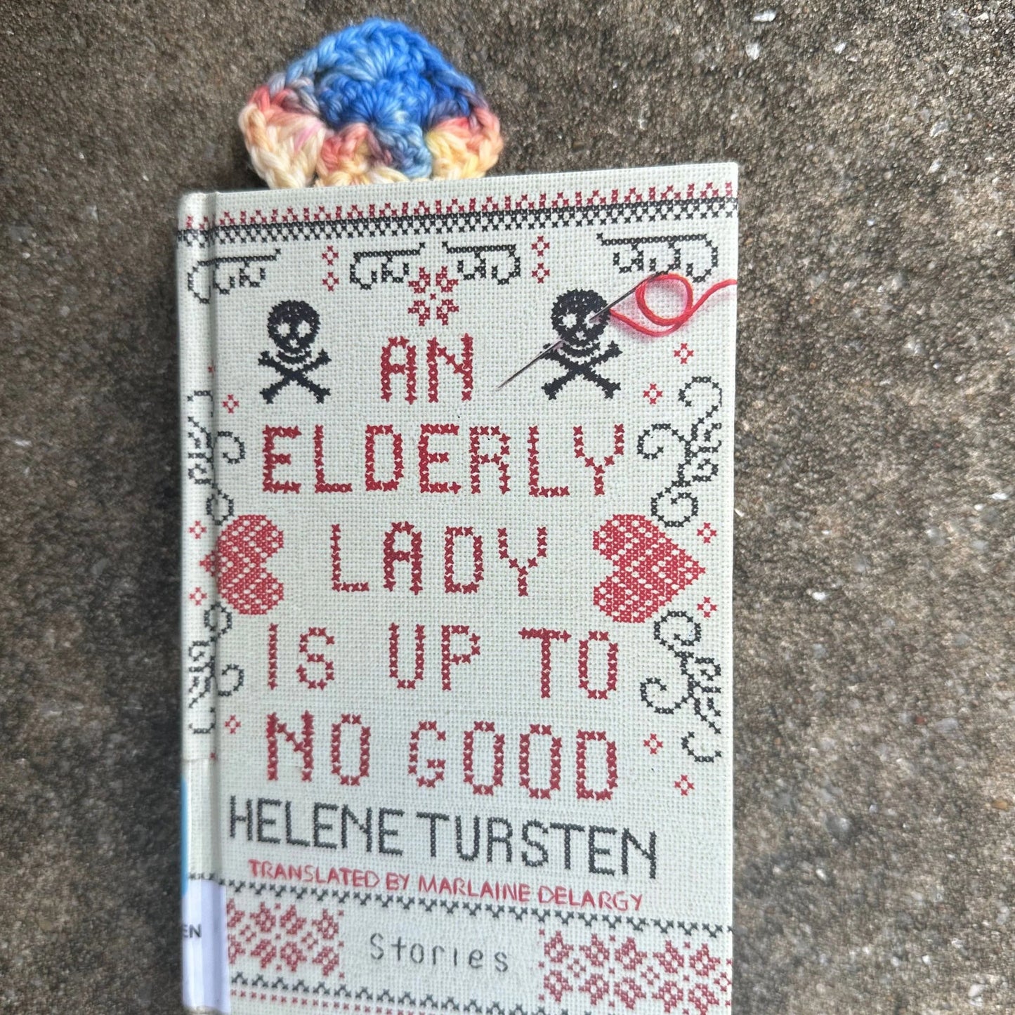 Granny Square Bookmark Crochet Pattern, Easy Project for Book Lovers and Crocheters. Beginner Scrap Busting pattern