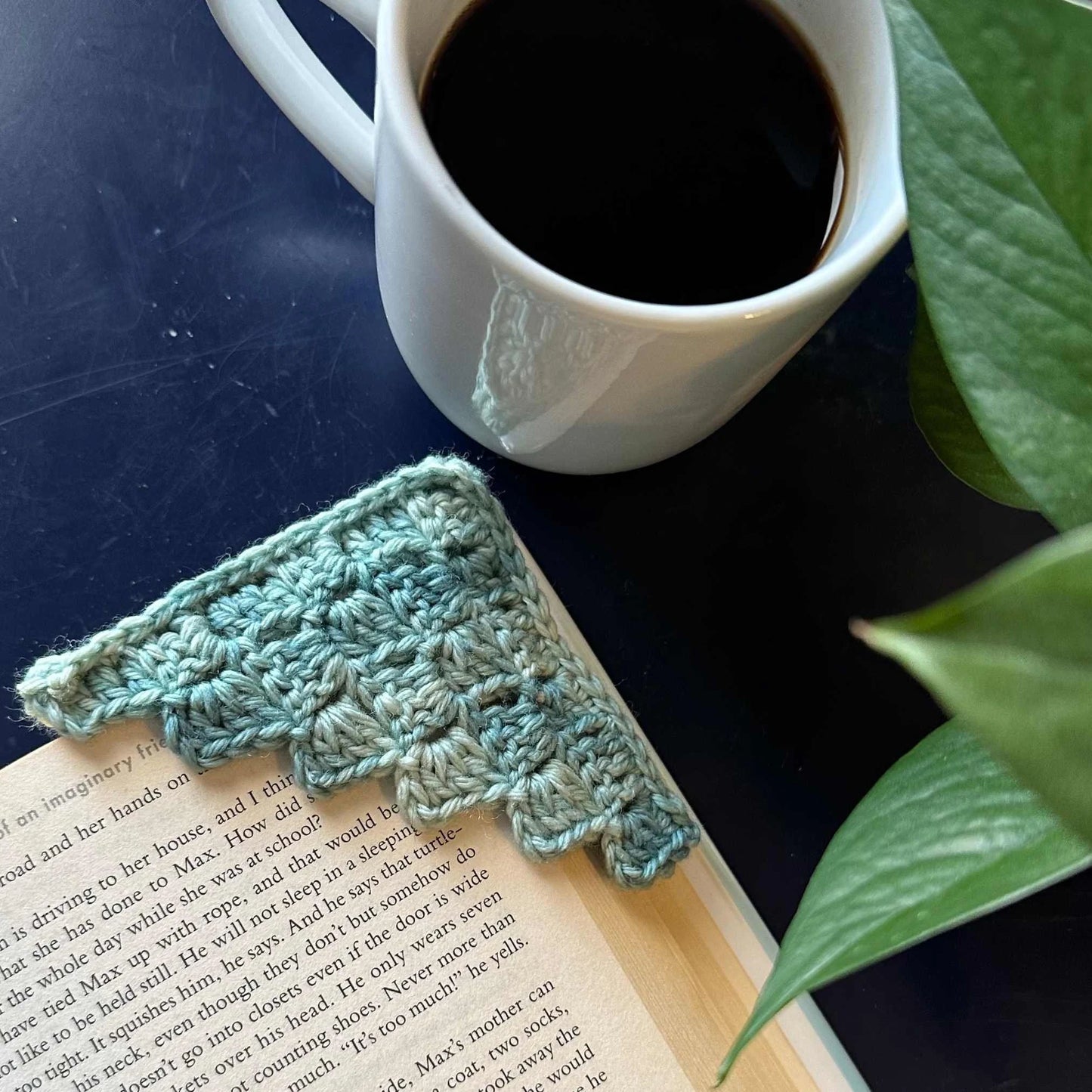 PDF c2c Corner Bookmark Crochet Pattern, Easy Project for Book Lovers and Crocheters. Beginner Scrap Busting pattern