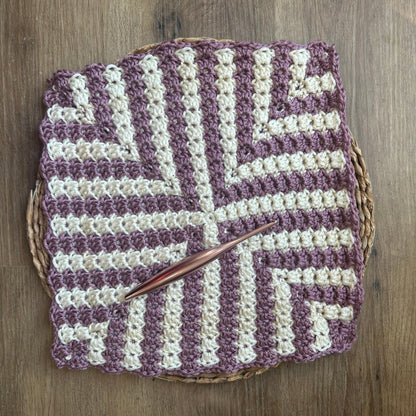 Mosaic Granny Square | Vintage Style Crochet Pattern