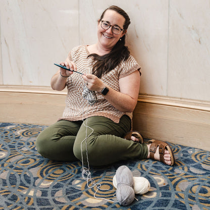 Mosaic Starburst Tee | Easy Crochet Sweater Pattern (PDF)