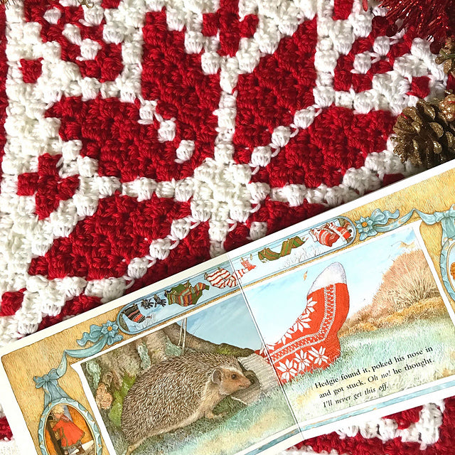 Nordic Star C2C Crochet Square | Corner-to-Corner Crochet Pattern with Chart & Color Blocks