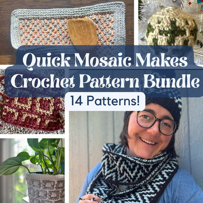 Quick Mosaic Makes - Crochet Pattern Bundle