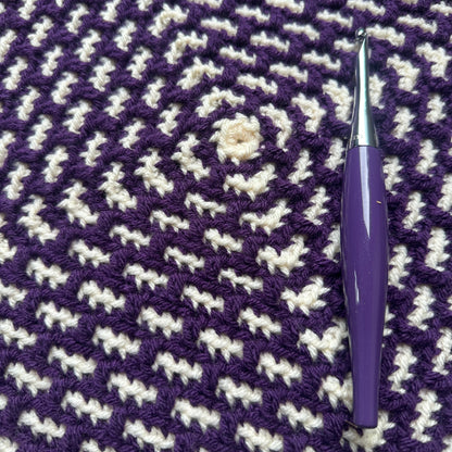 Steady Path - Mosaic Crochet Granny Square Pattern (PDF)