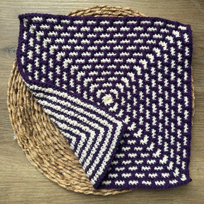 Steady Path - Mosaic Crochet Granny Square Pattern (PDF)
