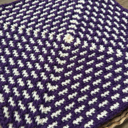 Steady Path - Mosaic Crochet Granny Square Pattern (PDF)