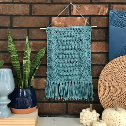 Georgia Wall Hanging | Cable Crochet Pattern