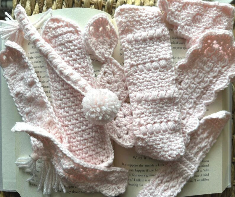 PDF 13 BUNDLE Bookmark Crochet PATTERNS - Easy Projects for Book Lovers and Crocheters. Beginner friendly crochet pattern bundle