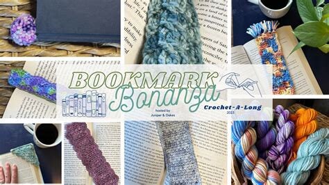 PDF 13 BUNDLE Bookmark Crochet PATTERNS - Easy Projects for Book Lovers and Crocheters. Beginner friendly crochet pattern bundle