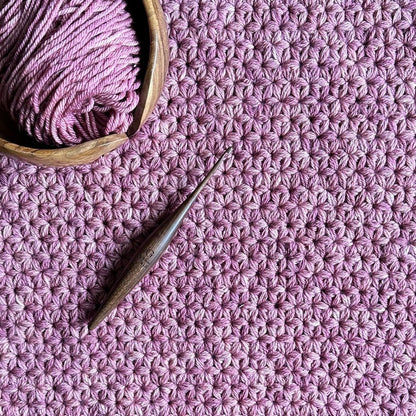Desert Flower Pillow | Jasmine Stitch Crochet Pattern