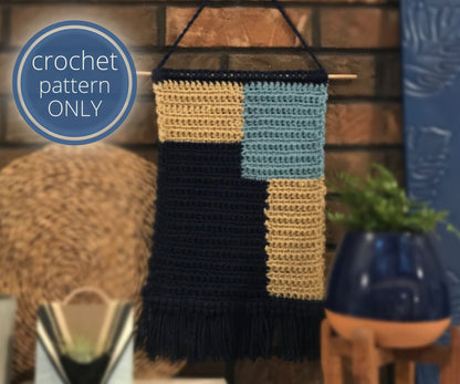 Harlow Wall Hanging | Colorwork Crochet Pattern