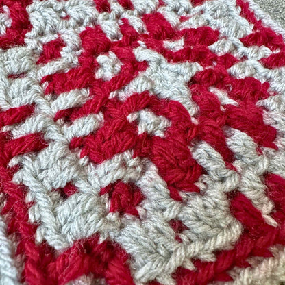 Melange Blanket Square | Mosaic Crochet Block Pattern