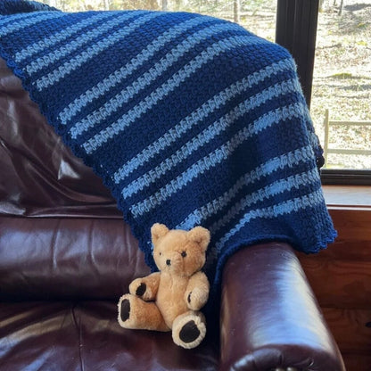 JJ’s Baby Blanket | Cluster Stitch Crochet Pattern
