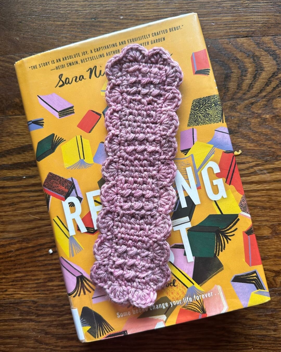 Frilly,Textured Bookmark Crochet Pattern, Easy Project for Book Lovers and Crocheters. Beginner Scrap Busting pattern