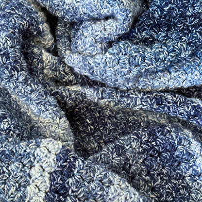 Simple Ombre C2C Baby Blanket | Corner-to-Corner Crochet Pattern