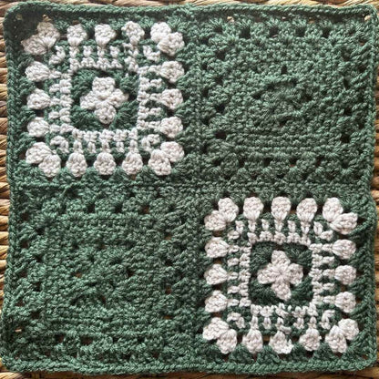 Elizabeth Granny Square | Elegant Crochet Block Pattern
