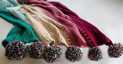 Porch'n'Picnic Blanket | Striped Puff Stitch Crochet Pattern
