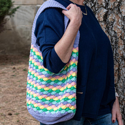 Summertime Shell Bag | Easy Crochet Tote Pattern