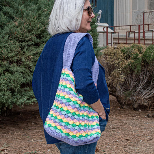 Summertime Shell Bag | Easy Crochet Tote Pattern